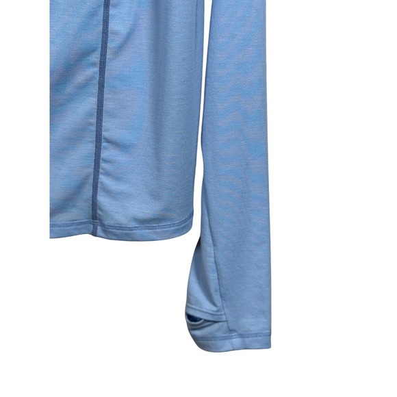 SWEATY BETTY Haste Run Long Sleeve Shirt, Blue Running Shirt, Size 8-10 - Picture 6 of 8